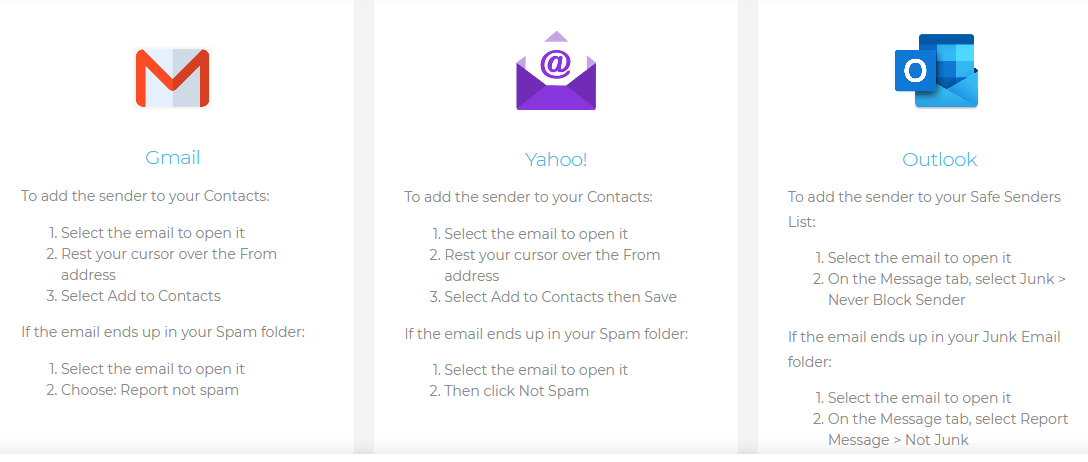 How To Safelist Emails